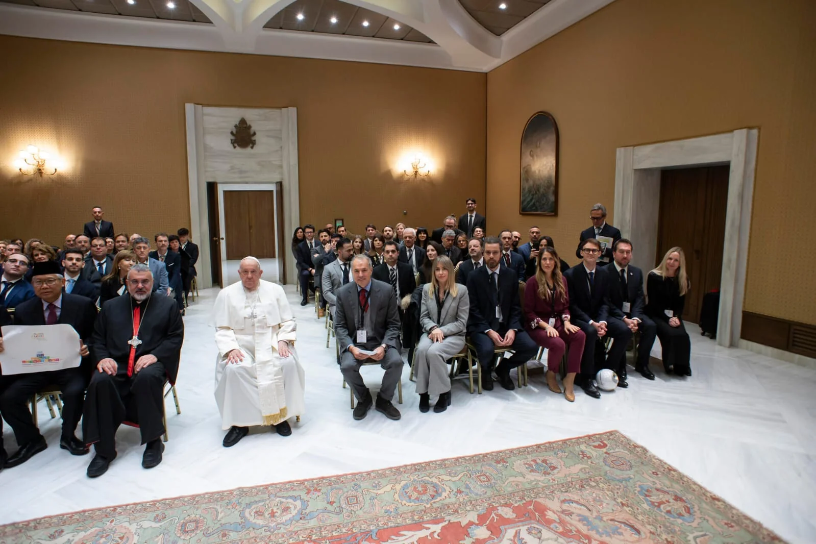 Meeting with Pope Francis — December 2024 — photograph 5