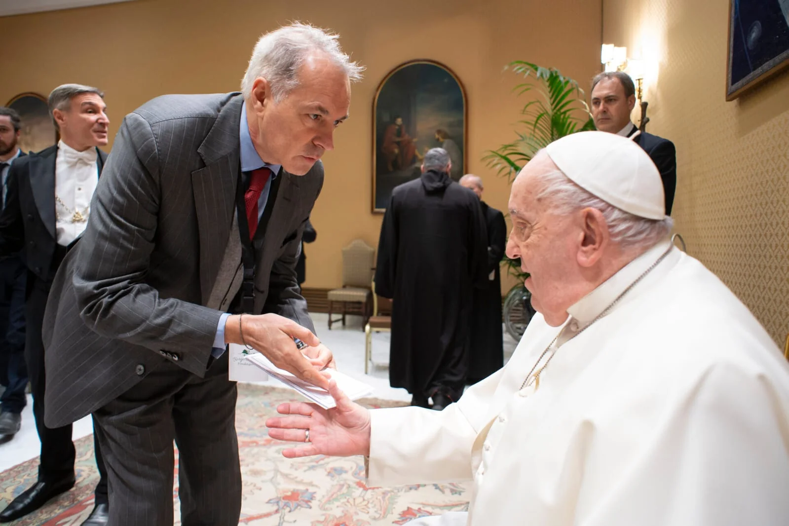 Meeting with Pope Francis — December 2024 — photograph 6