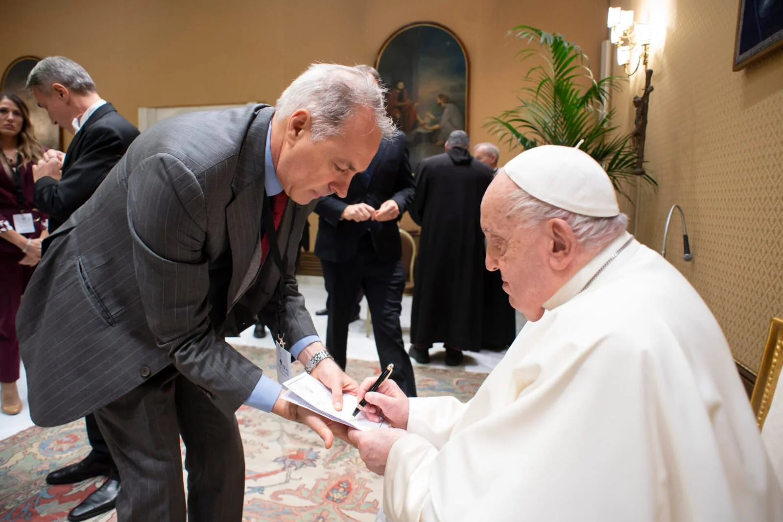 Meeting with Pope Francis — December 2024 — photograph 7